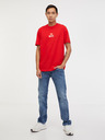 Diesel Rotes Herren T-Shirt Diesel T-Just