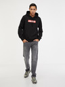 Diesel Schwarzer Herren-Kapuzenpullover Diesel S-Ginn