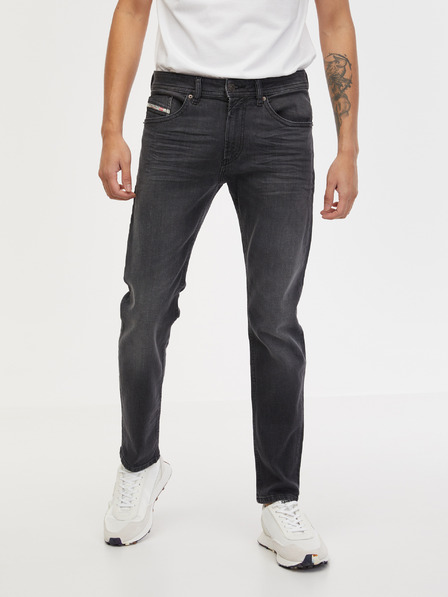 Diesel Dunkelgraue Diesel Thommer Straight Fit Jeans für Herren