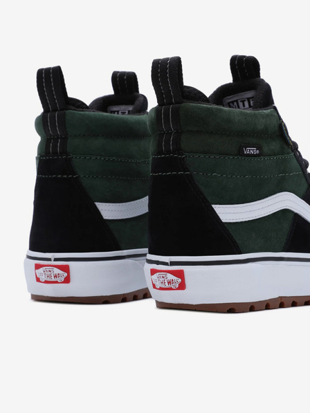 Vans Grüne und schwarze Herren-Sneaker mit Wildleder-Details VANS SK8-Hi