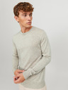 Jack & Jones Beige Herren Wollpullover Jack & Jones Mark