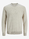 Jack & Jones Beige Herren Wollpullover Jack & Jones Mark
