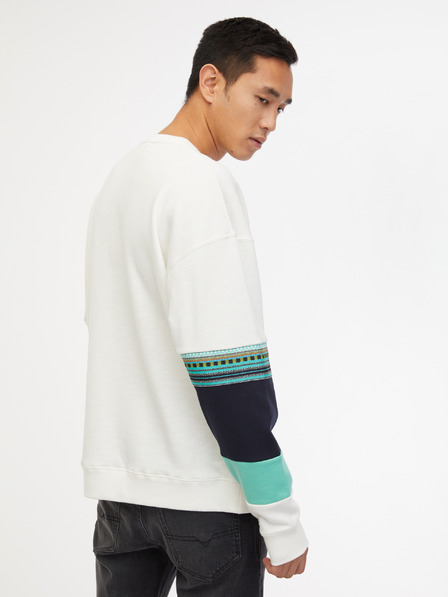 Scotch & Soda Cremefarbenes Herren-Sweatshirt von Scotch & Soda