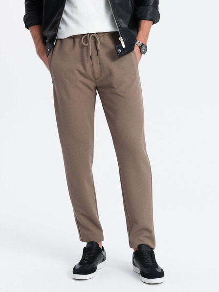 Ombre Clothing Braune Herren-Basic-Sweatpants Ombre Clothing