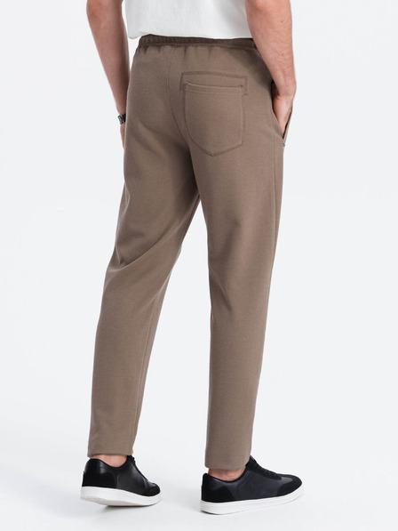 Ombre Clothing Braune Herren-Basic-Sweatpants Ombre Clothing
