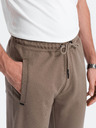 Ombre Clothing Braune Herren-Basic-Sweatpants Ombre Clothing