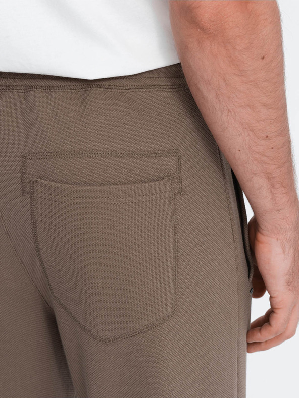 Ombre Clothing Braune Herren-Basic-Sweatpants Ombre Clothing