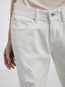 CAMAIEU Weiße Damen Boyfriend Jeans CAMAIEU