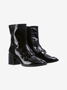 Högl Schwarze Damenstiefelette aus Lackleder Högl Maggie mit Absatz