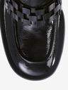 Högl Schwarze Damenstiefelette aus Lackleder Högl Maggie mit Absatz
