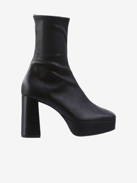 Högl Schwarze Damenstiefelette aus Leder mit Absatz Högl Cora