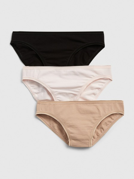 GAP Stretch-Baumwoll-Slip, 3er-Pack GAP