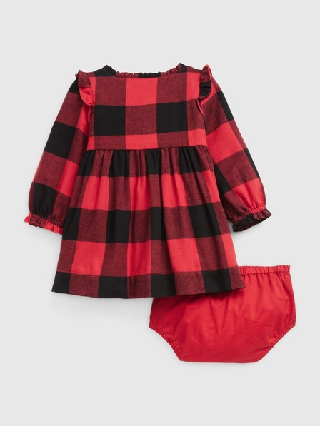 GAP Baby Kariertes Kleid-Set GAP