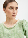 Orsay Hellgrüne Damen Melange Bluse ORSAY