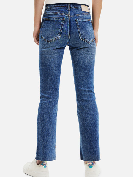 Desigual Blaue Damen Jeans mit ausgestellter Passform Desigual Nicole