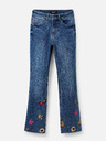 Desigual Blaue Damen Jeans mit ausgestellter Passform Desigual Nicole