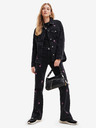 Desigual Schwarze Bootcut-Jeans für Damen Desigual Vidin