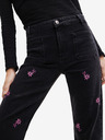 Desigual Schwarze Bootcut-Jeans für Damen Desigual Vidin