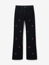 Desigual Schwarze Bootcut-Jeans für Damen Desigual Vidin