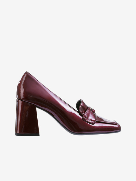 Högl Burgunderfarbene Damen-Pumps aus Lackleder mit Absatz Högl Julie