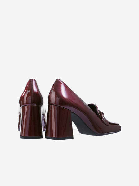 Högl Burgunderfarbene Damen-Pumps aus Lackleder mit Absatz Högl Julie