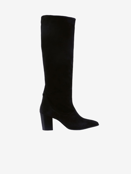 Högl Schwarze Damenstiefel aus Wildleder mit Absatz Högl Dress Up