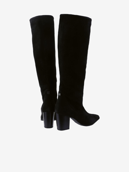 Högl Schwarze Damenstiefel aus Wildleder mit Absatz Högl Dress Up