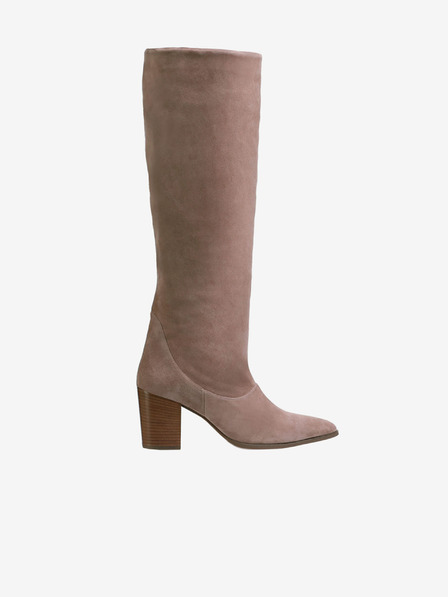 Högl Braune Damenstiefel aus Wildleder mit Absatz Högl Dress Up