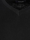 Jack & Jones Schwarzer Basic-Pullover Jack & Jones Emil
