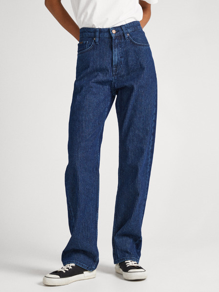 Pepe Jeans Blaue Damenjeans Pepe Jeans Robyn Stripe