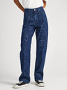 Pepe Jeans Blaue Damenjeans Pepe Jeans Robyn Stripe