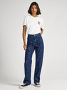 Pepe Jeans Blaue Damenjeans Pepe Jeans Robyn Stripe
