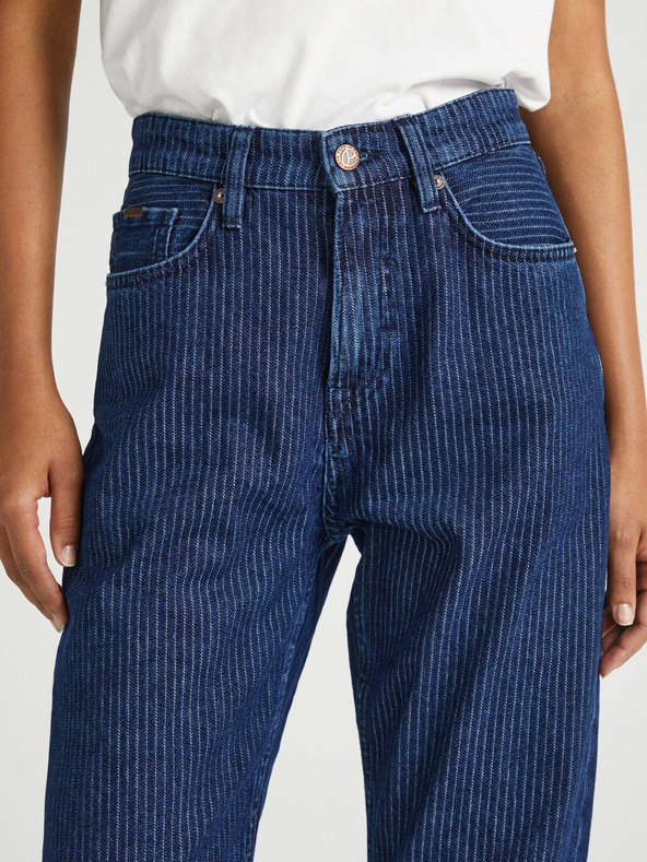 Pepe Jeans Blaue Damenjeans Pepe Jeans Robyn Stripe