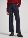 Pepe Jeans Dunkelblaue Damen Wollmischhose Pepe Jeans Rene