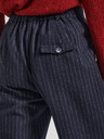 Pepe Jeans Dunkelblaue Damen Wollmischhose Pepe Jeans Rene