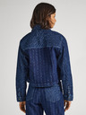 Pepe Jeans Pepe Jeans Mika Stripe Blaue Damen Jeansjacke