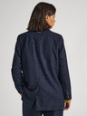 Pepe Jeans Dunkelblau gestreifte Damenjacke mit Wollmischung Pepe Jeans Rene