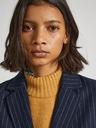 Pepe Jeans Dunkelblau gestreifte Damenjacke mit Wollmischung Pepe Jeans Rene