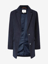 Pepe Jeans Dunkelblau gestreifte Damenjacke mit Wollmischung Pepe Jeans Rene