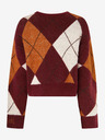 Pepe Jeans Damenpullover Pepe Jeans Eliot mit Alpakamuster in Burgund