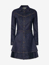 Pepe Jeans Dunkelblaues kurzes Damen Jeanskleid Pepe Jeans CASSIA