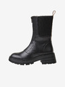 Pepe Jeans Schwarze Damen Pepe Jeans Soda Mask Ankle Boots