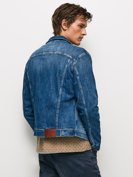 Pepe Jeans Blaue Herren-Denimjacke Pepe Jeans Pinner