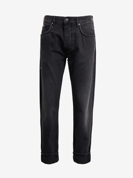 Pepe Jeans Schwarze Herren Straight Fit Jeans Pepe Jeans Callen