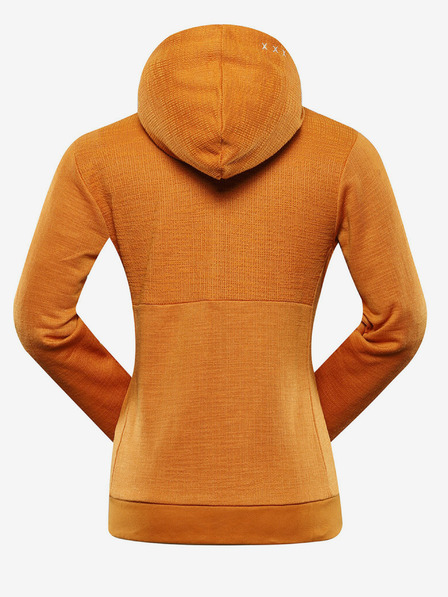 ALPINE PRO Orangefarbenes Damen-Sweatshirt ALPINE PRO Cooca