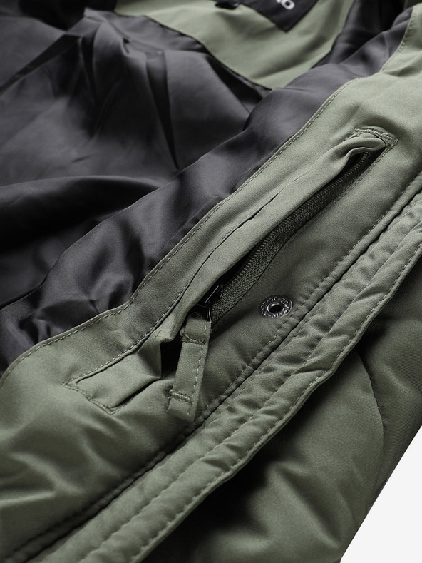 ALPINE PRO Grüner Damen-Steppmantel ALPINE PRO Gosbera