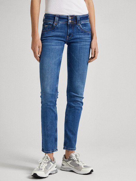 Pepe Jeans Blaue Damen Slim Fit Jeans Jeans Pepe Jeans
