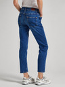 Pepe Jeans Blaue Damen Cropped Straight Fit Jeans Pepe Jeans