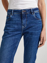 Pepe Jeans Blaue Damen Cropped Straight Fit Jeans Pepe Jeans