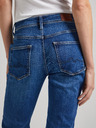 Pepe Jeans Blaue Damen Cropped Straight Fit Jeans Pepe Jeans
